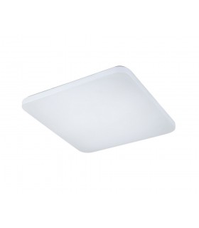 Flush Ceiling Light Square 50cm, 60W LED, 5000K, 4000lm, White - 1