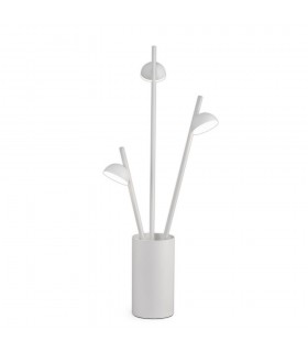 3 Light Table Lamp 52cm, 9W LED, 3000K, 495lm, White - 1