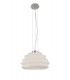 Dome Ceiling Pendant 40cm Round, 1 x E27 (Max 60W), Opal White - 1