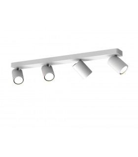 Linear 4 Light Spotlight GU10, Matt White - 1