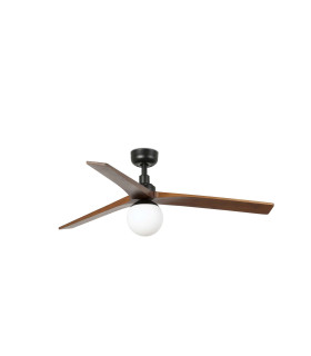 Klim M Black/Walnut Fan E27