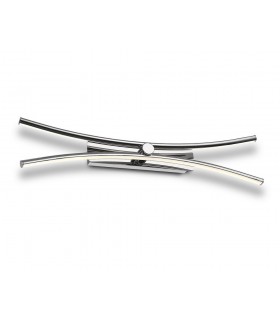 Wall Lamp, Picture Light, 2 x12W LED, 3000K, 1497lm, Polished Chrome - 1