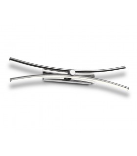 Wall Lamp, Picture Light, 2x 12W LED, 4000K, 1560lm, Polished Chrome - 1