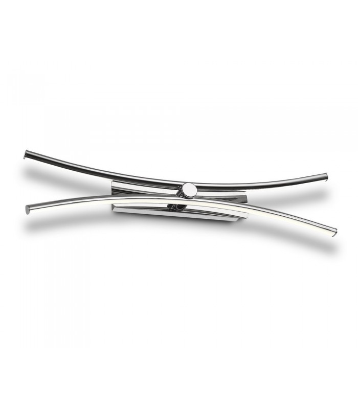 Wall Lamp, Picture Light, 2x 12W LED, 4000K, 1560lm, Polished Chrome - 1