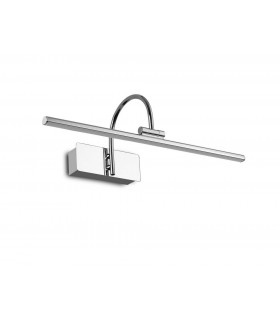 Wall Lamp, Picture Light, 8W, 3000K, 619lm, Polished Chrome - 1