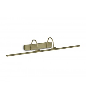Wall Lamp, Picture Light, 18W, 3000K, 1257lm, Antique Brass - 1