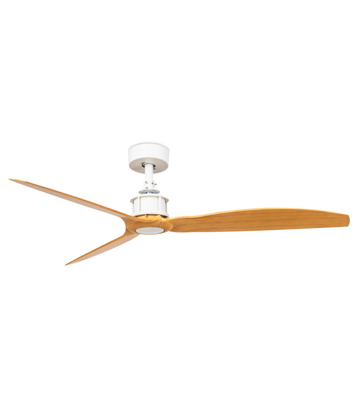 Just Fan M White/Light Wood Fan-1