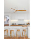Just Fan M White/Light Wood Fan-2