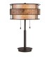 2 Light Table Lamp Renaissance Copper, E27 - 1