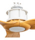 Just Fan M White/Light Wood Fan-5