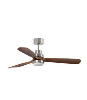 Lantau Xl Led Matt Nickel/Walnut Fan Fsc-1
