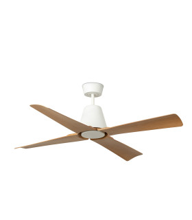 Typhoon M White/Wood Fan Ip44-1