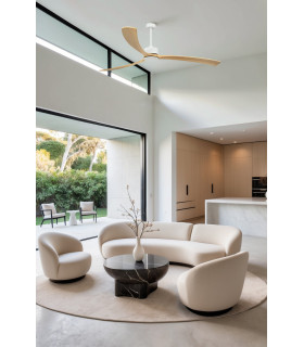 Kauai Xxl White/Pine Fan-2