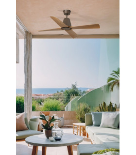 Typhoon M Brown/Wood Fan Ip44-2