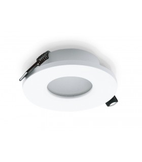 Recessed Spotlight 8.3cm Round, GU10 (Max 50W), White, Cutout 58mm - 1