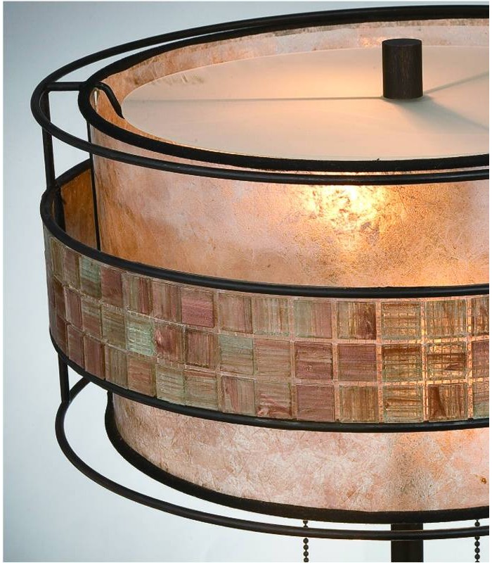 2 Light Table Lamp Renaissance Copper, E27 - 2