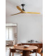 Alo L Black/Wood Fan-2