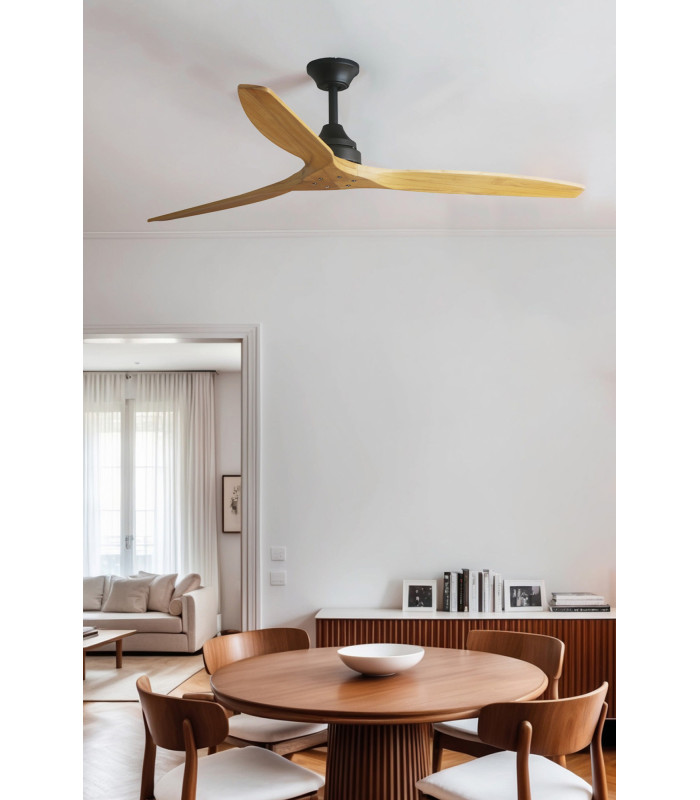 Alo L Black/Wood Fan-2