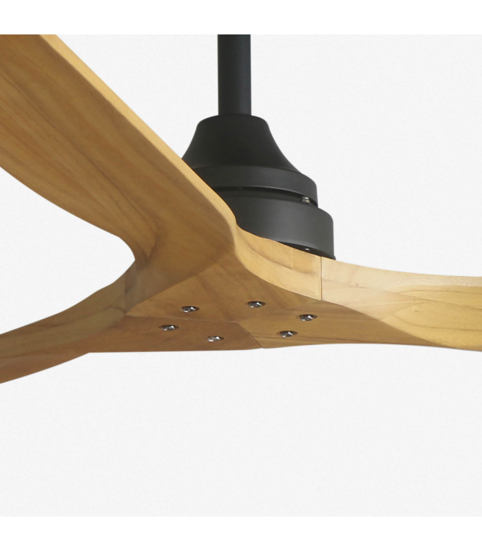 Alo L Black/Wood Fan-3