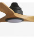 Alo L Black/Wood Fan Cct-3