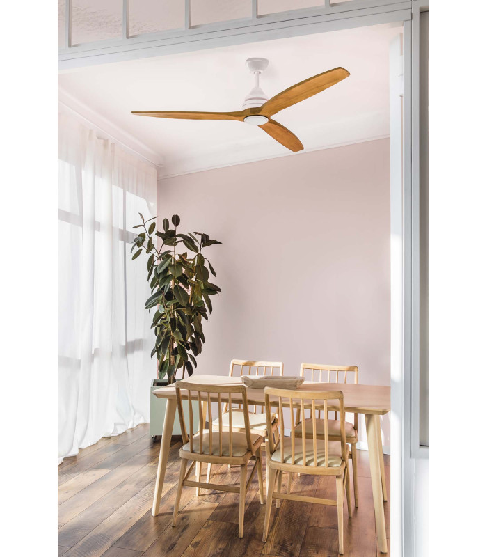 Alo L White/Wood Fan Cct-2