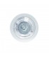 Swivel Recessed Downlight 9.2cm Round 1 x GU10 Max 50W Aluminium - 1