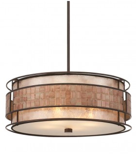 4 Light Ceiling Pendant Renaissance Copper, E27 - 1