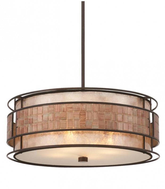 4 Light Ceiling Pendant Renaissance Copper, E27 - 1