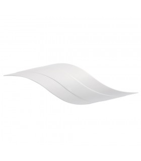Wall Light Wave 6W LED 3000K Matt White, 215lm, - 1