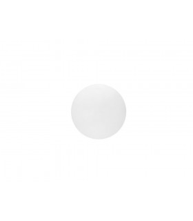 Wall Light 13.5cm Round 6W LED 3000K, 540lm, Matt White - 1