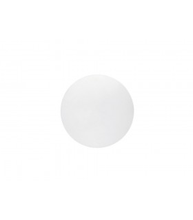 Wall Light 18cm Round 12W LED 3000K, 1080lm, Matt White - 1