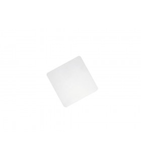 Wall Light 13cm Square 6W LED 3000K, 540lm, Matt White - 1