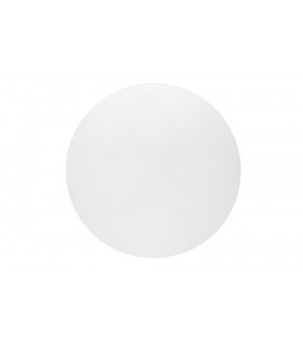 Wall Light 13.5cm Round 6W LED 3000K, 540lm, Silver Paint - 1