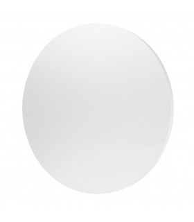 Wall Light 18cm Round 12W LED 3000K, 1080lm, Silver Paint - 1