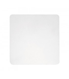 Wall Light 13cm Square 6W LED 3000K, 540lm, Silver Paint - 1