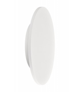 Wall Light 27cm Round 16W LED 3000K, 1260lm, Matte White - 1