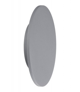Wall Light 27cm Round 16W LED 3000K, 1260lm, Silver Paint - 1