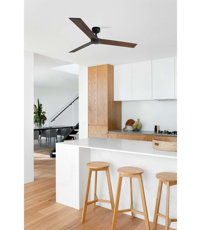 Rudder L Black/Walnut Fan-3