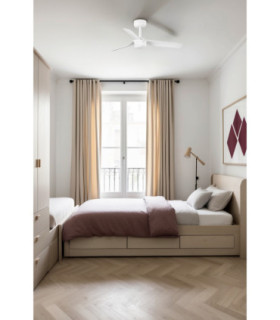 Mini Punt S Led White Fan-2