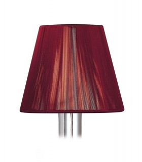 Clip On String Shade Red Wine 80, 130mm x 110mm - 1