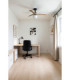 Klim Small Ceiling Fan Black, Pine Blades, E27 Light