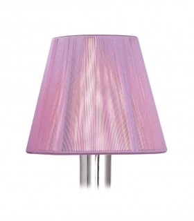 Clip On String Shade Lilac Pink 80, 130mm x 110mm - 1