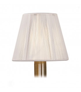 Clip On String Shade Ivory White 80, 130mm x 110mm - 1