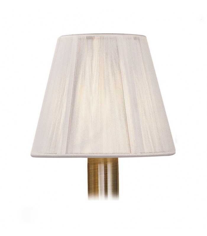 Clip On String Shade Ivory White 80, 130mm x 110mm - 1