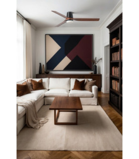 Punt Tub M Led Black/Walnut Fan-2