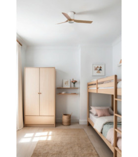 Mini Punt Tub S White/Light Wood Fan-2