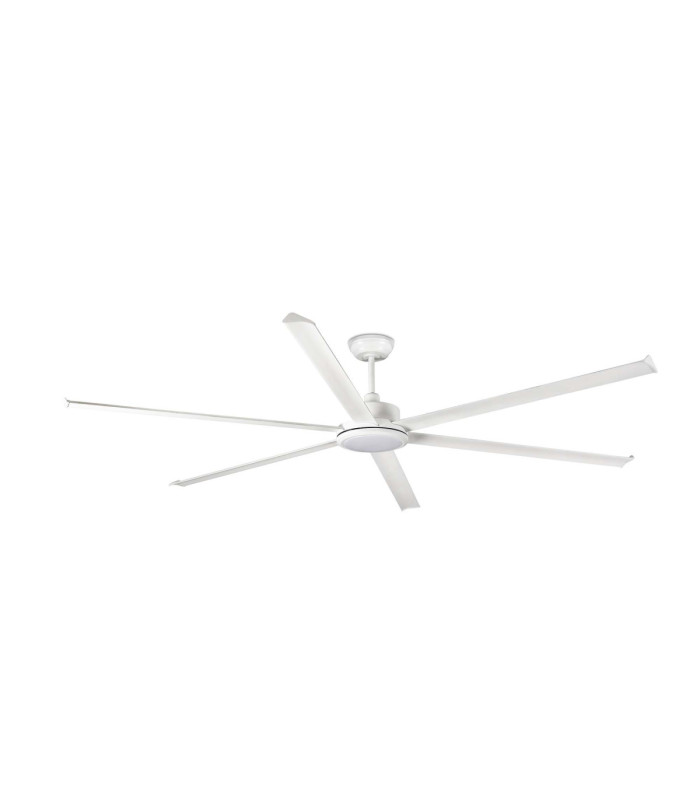 Rotterdam 25 Xxl Led White Fan-1