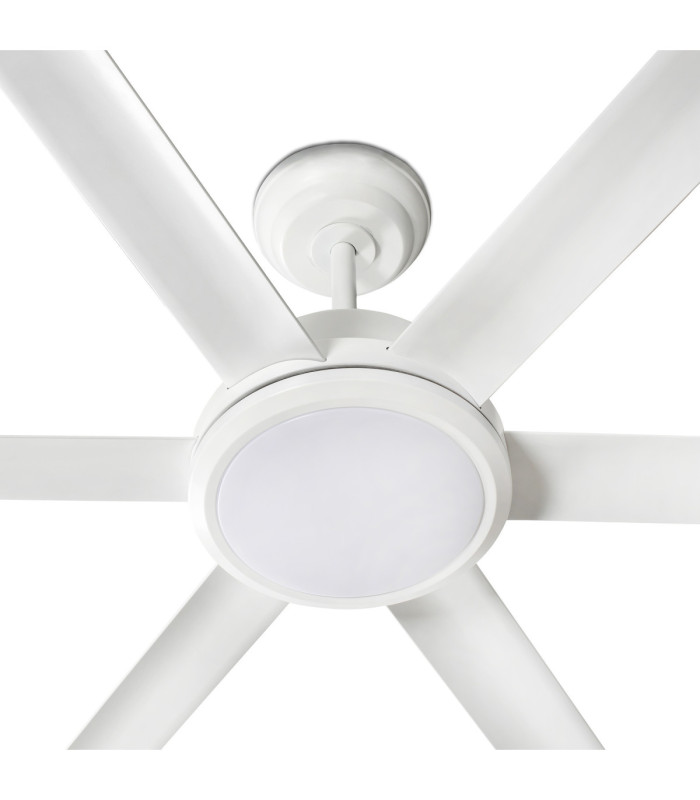 Rotterdam 25 Xxl Led White Fan-3