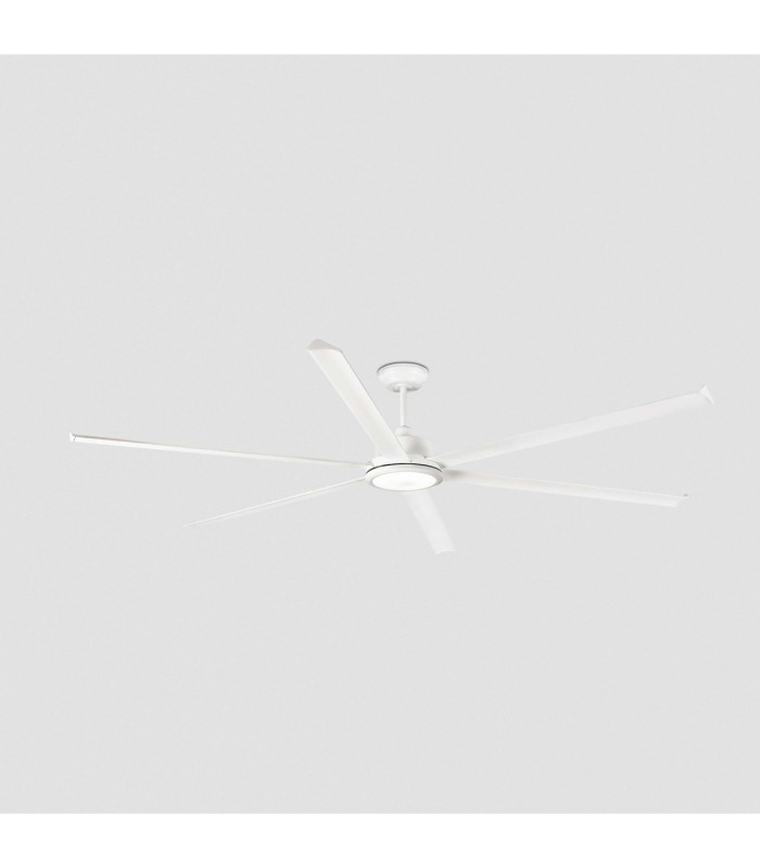 Rotterdam 25 Xxl Led White Fan-5