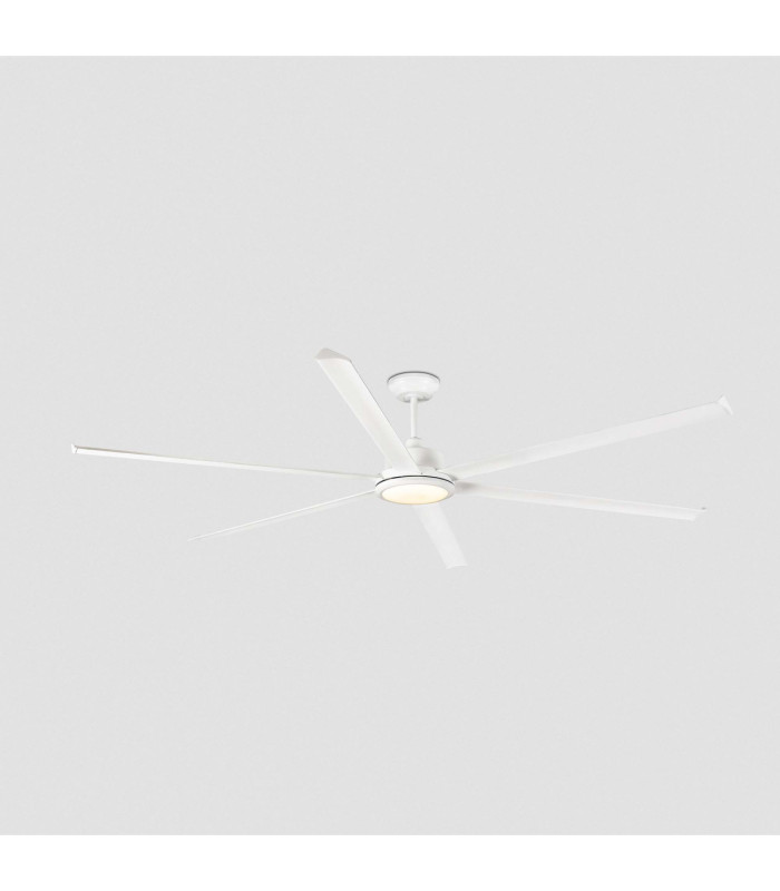 Rotterdam 25 Xxl Led White Fan-7